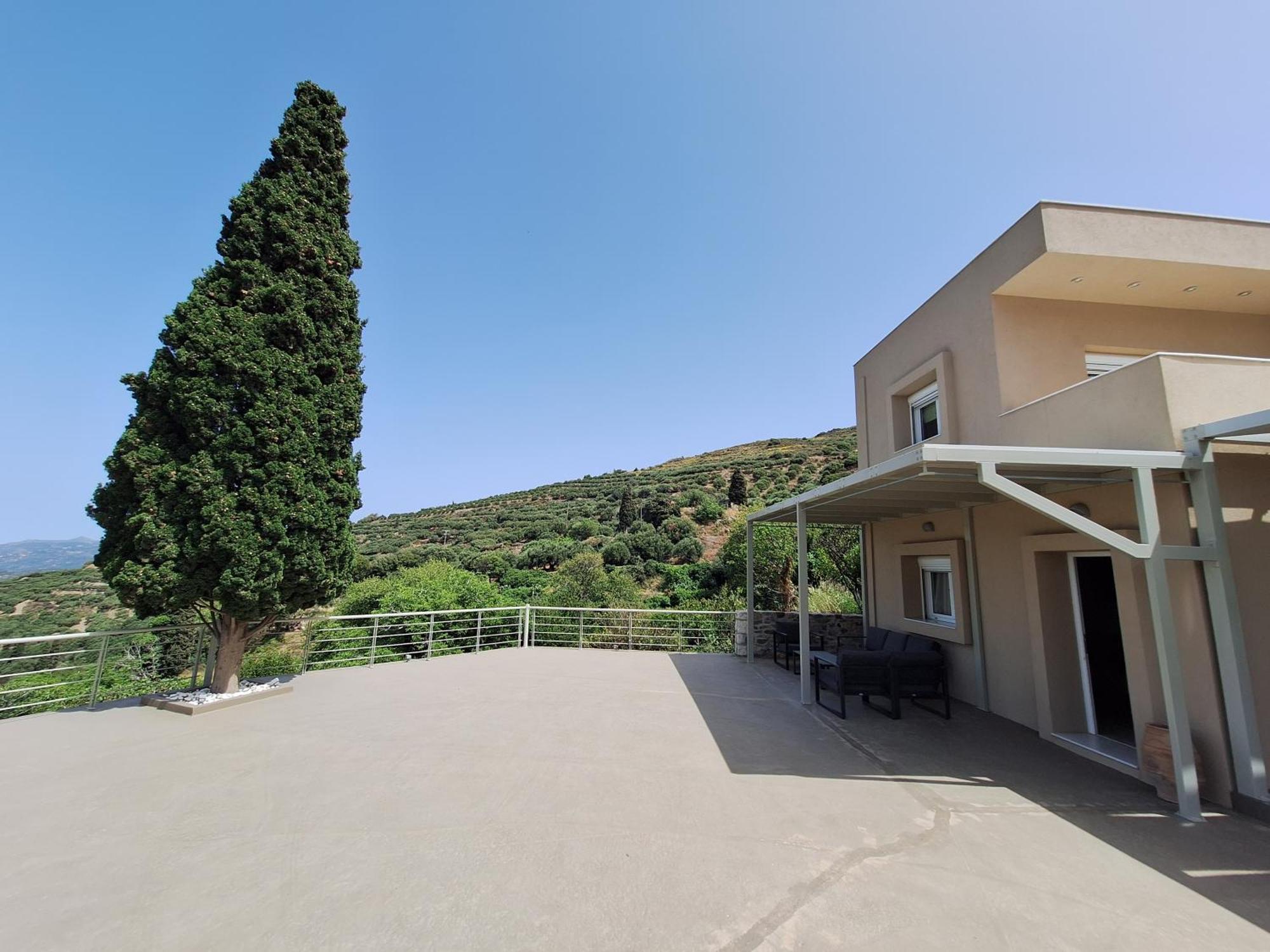 Villa Irini - Cretan Luxury Villa With Amazing View Paraspori  Exterior foto