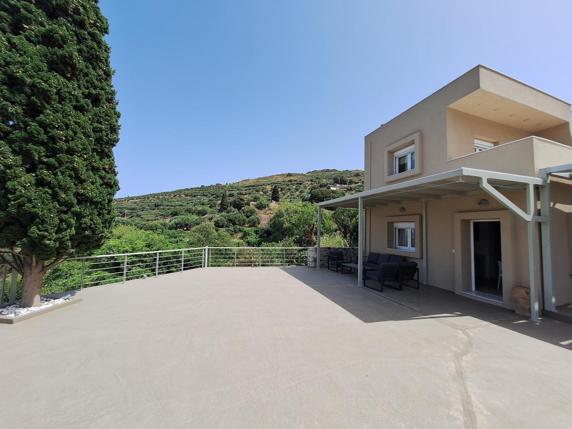 Villa Irini - Cretan Luxury Villa With Amazing View Paraspori  Exterior foto