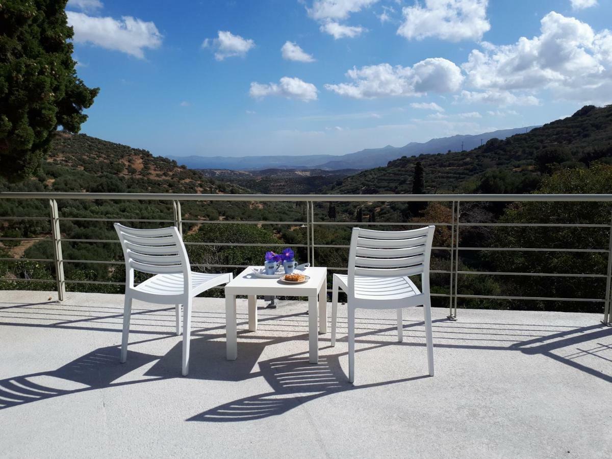 Villa Irini - Cretan Luxury Villa With Amazing View Paraspori  Exterior foto