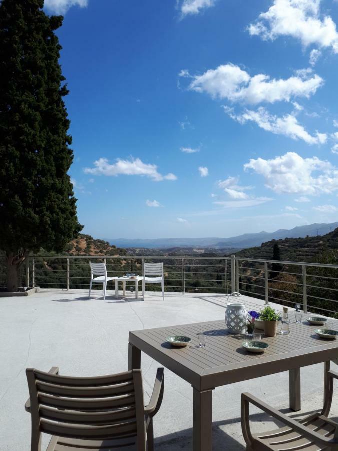 Villa Irini - Cretan Luxury Villa With Amazing View Paraspori  Exterior foto