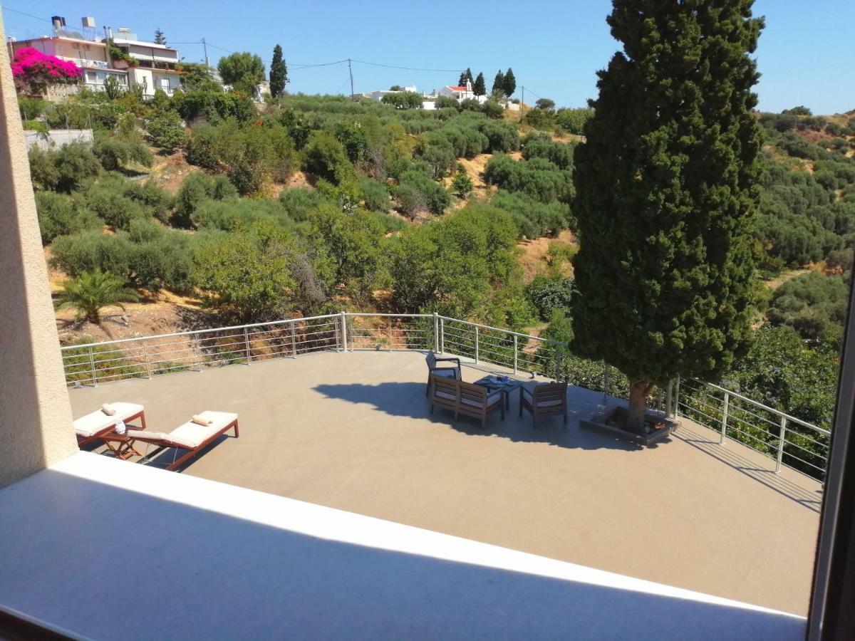 Villa Irini - Cretan Luxury Villa With Amazing View Paraspori  Exterior foto