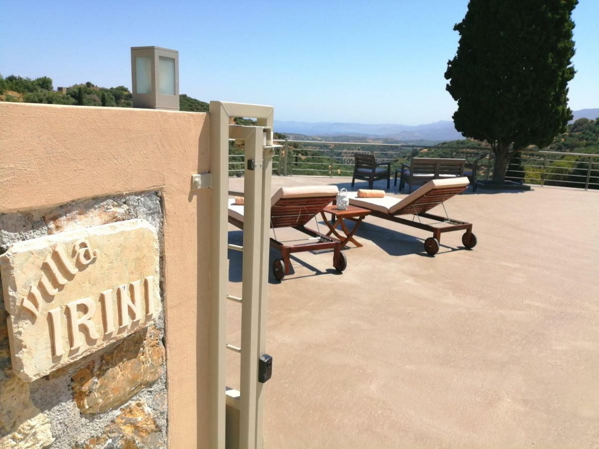 Villa Irini - Cretan Luxury Villa With Amazing View Paraspori  Exterior foto