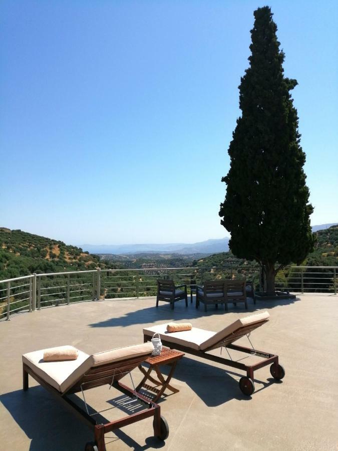 Villa Irini - Cretan Luxury Villa With Amazing View Paraspori  Exterior foto