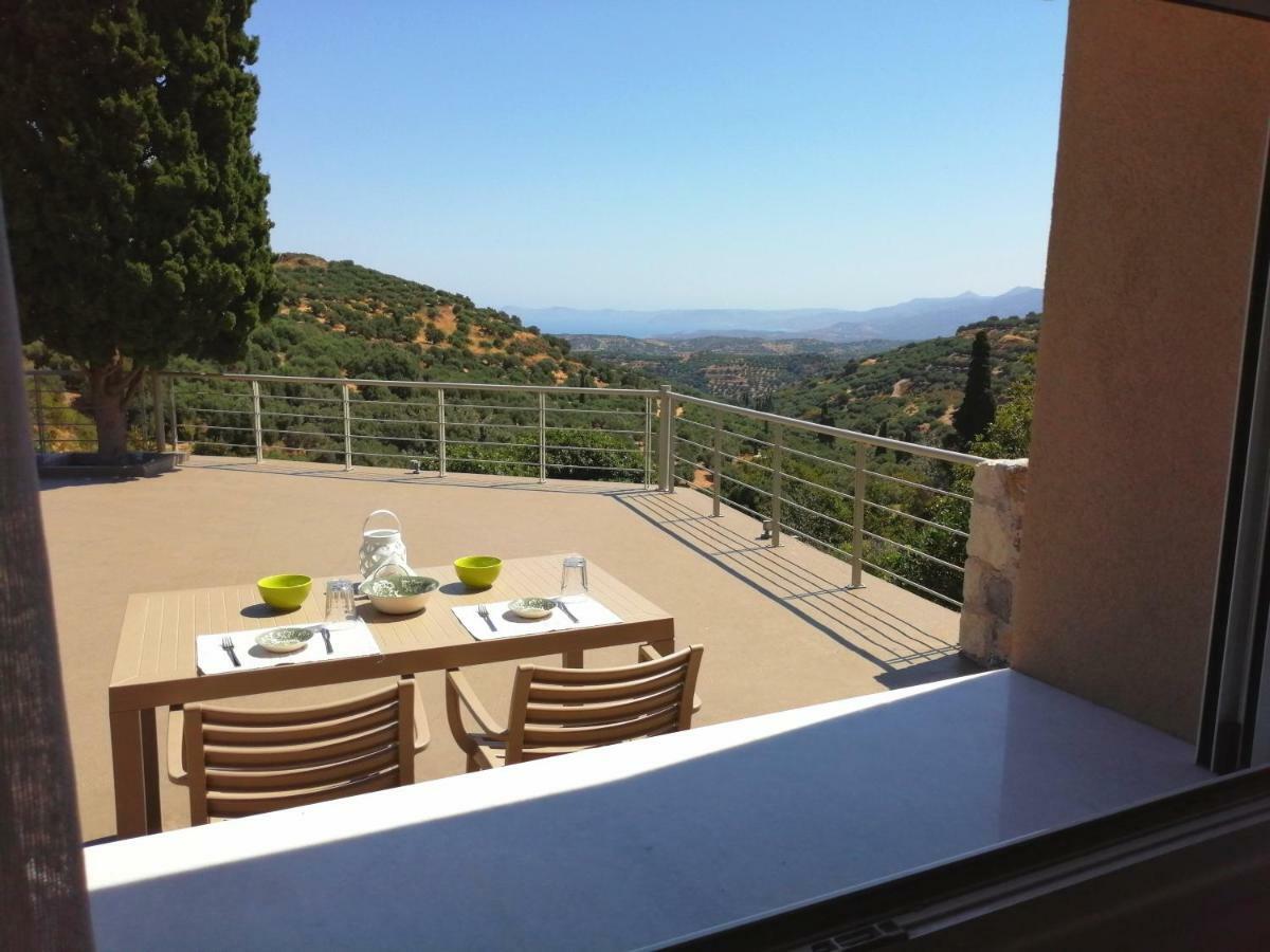 Villa Irini - Cretan Luxury Villa With Amazing View Paraspori  Exterior foto